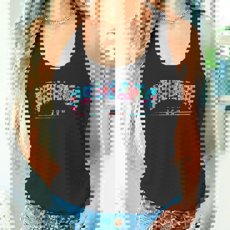 沖縄島 日本 うちなあんちゅう 琉球備形 沖縄紅型びんがた タンクトップ