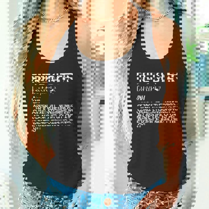 消防士の定義 タンクトップ