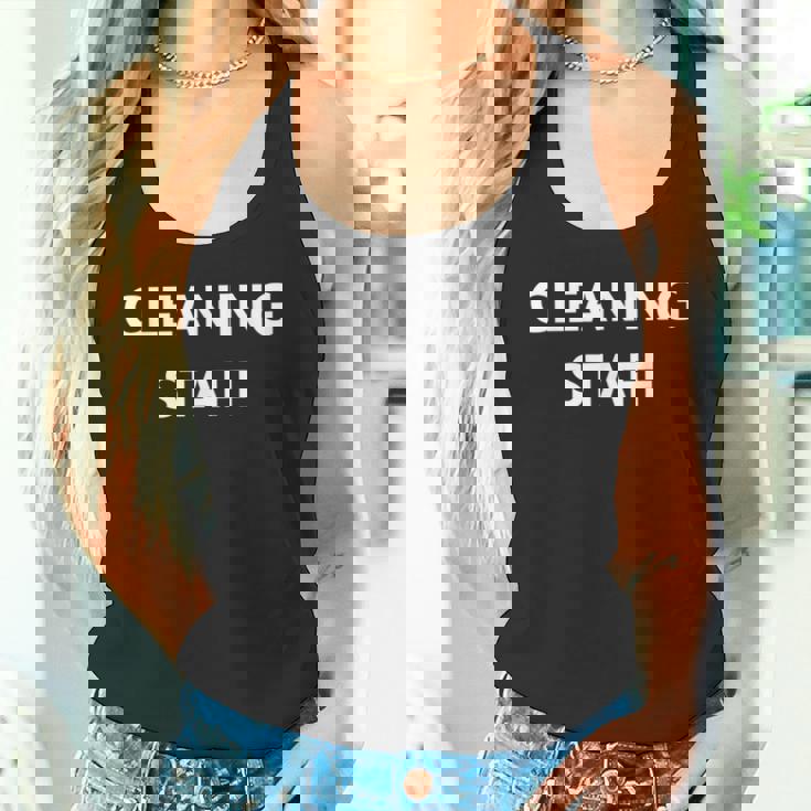 清掃スタッフ クルー 用務員 ユニフォーム カストディアン ジョブ 従業員 タンクトップ