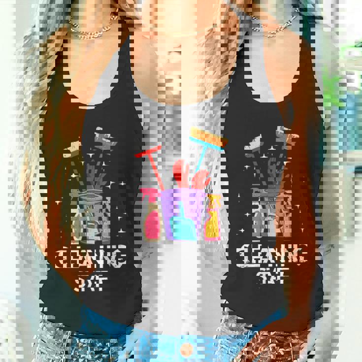 清掃スタッフ ハウスキーパー クリーナー ハウスキーピングスタッフ タンクトップ