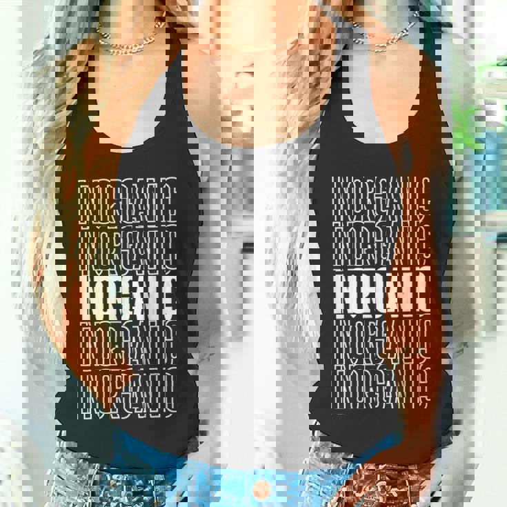 無機質。 タンクトップ