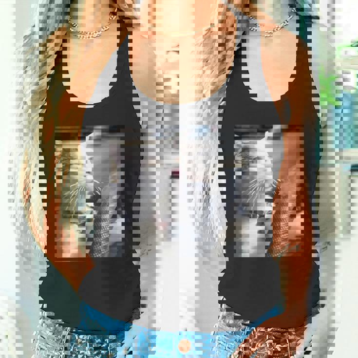 猫のミームtシャツを運転します タンクトップ