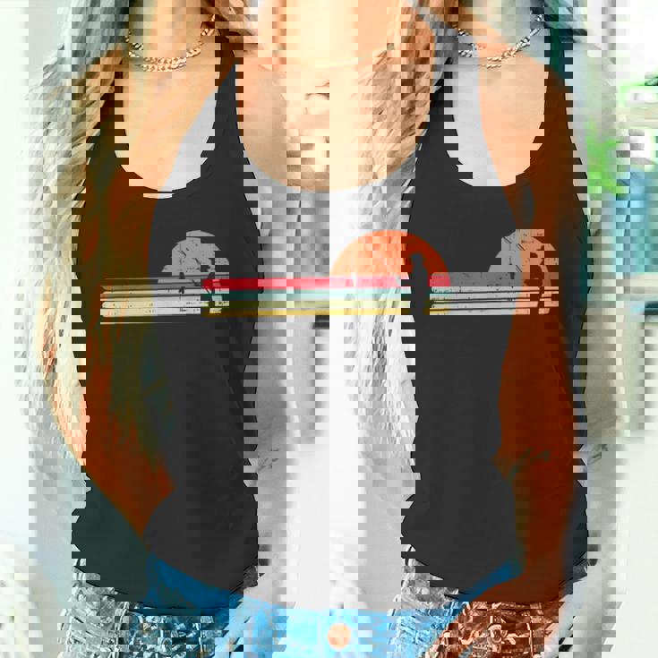 男 釣り サンセット レトロ アングリング フィッシャーマン アングラー メンズ ギフト タンクトップ