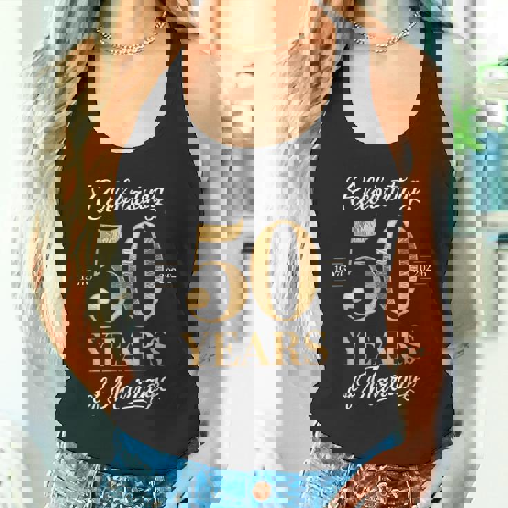 結婚 50 周年を祝う 1976 年 2026 年のゴールデン デザイン タンクトップ