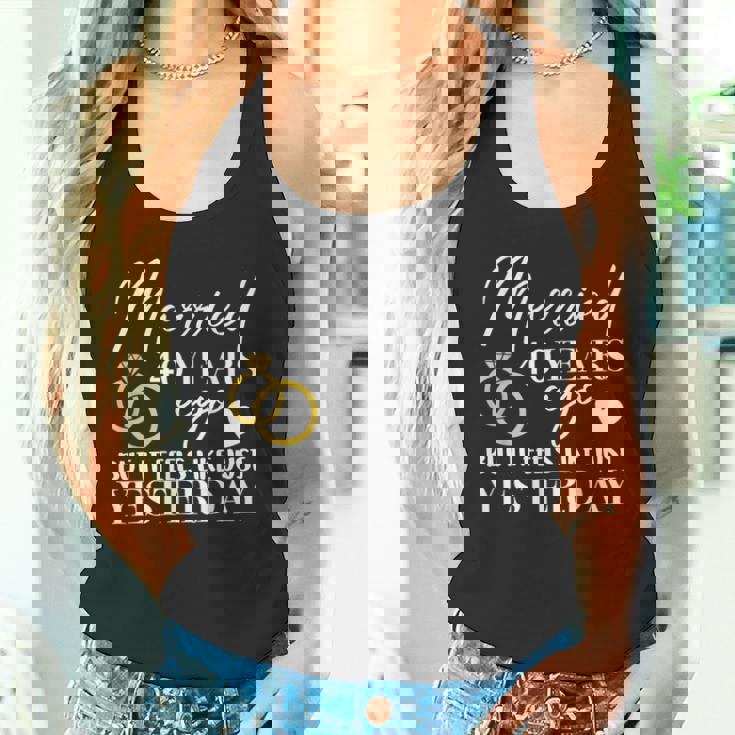 結婚40周年記念アパレル カップル 夫 妻 40 タンクトップ