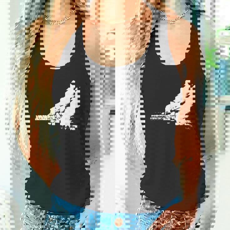 綱引きロープチームチーム。 タンクトップ