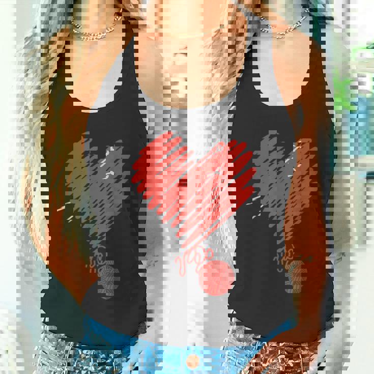 編み物 I かぎ針編み I 毛糸 I ニッター I 編み物 タンクトップ