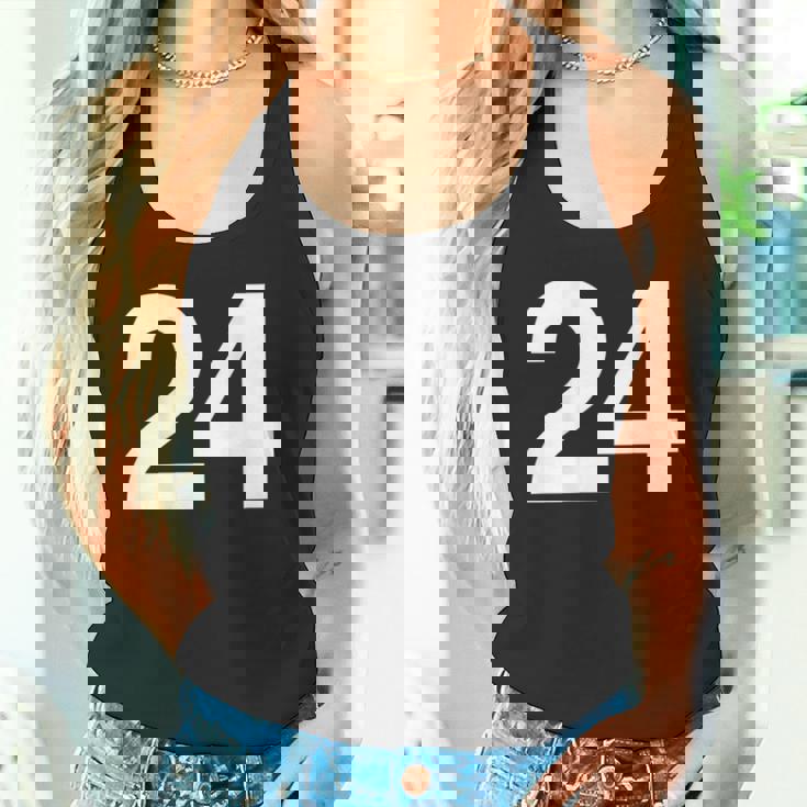 背番号24 番号付きシャツ番号 タンクトップ