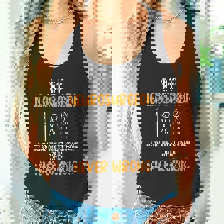 脳神経外科医 脳内科医専門医 神経系専門家 タンクトップ