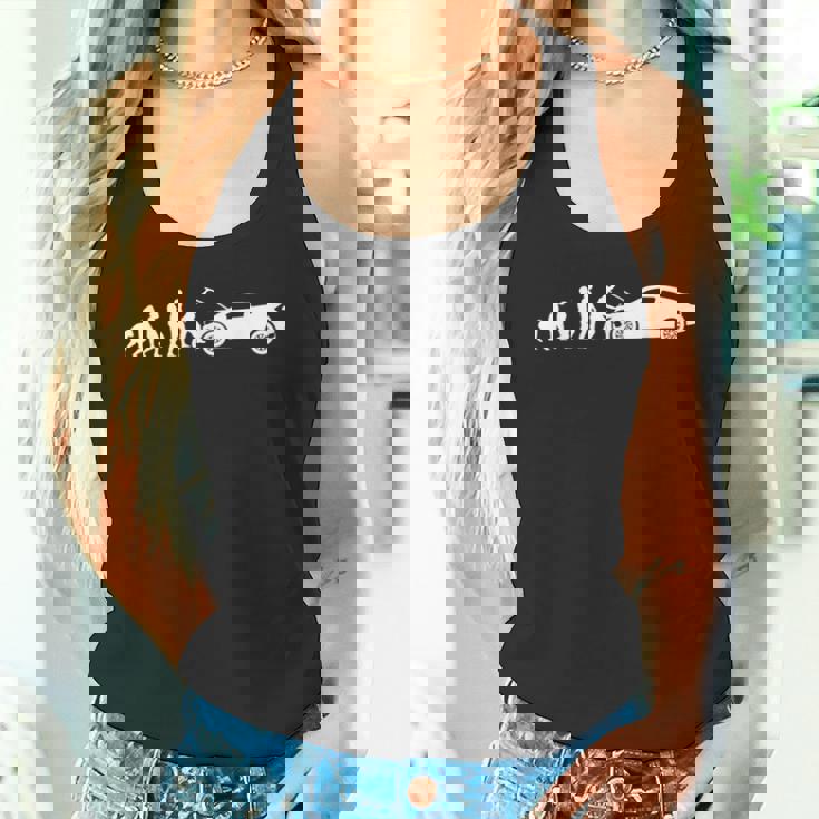 自動車整備士 おもしろ自動車工房 メカニック進化 タンクトップ