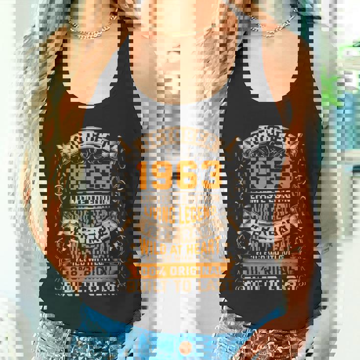 誕生日 オリジナル 1963年10月 タンクトップ