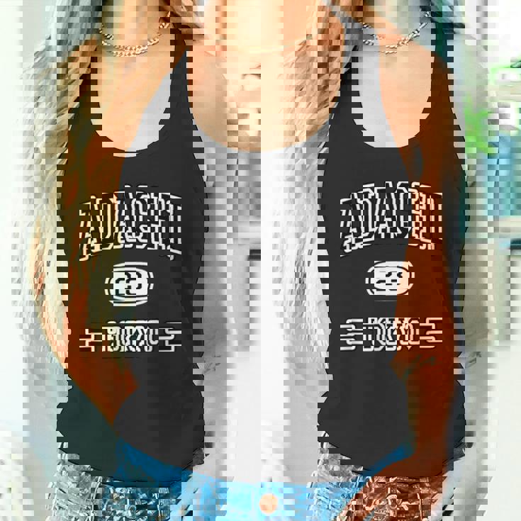 足立区 Adachi【チームユニフォーム カレッジ風】東京 23区 Jimo-T ジモティ 面白い タンクトップ