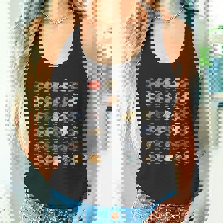 鉱石 宝石 クリスタル ロックコレクション タンクトップ