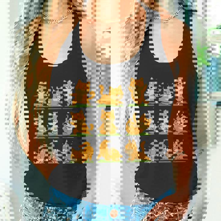 面白いtシャツ 柴犬 ヨガ イヌ わんこ メンズ 犬好き グッズ かわいい おもしろ 面白い 服 ネタ 長袖tシャツ タンクトップ