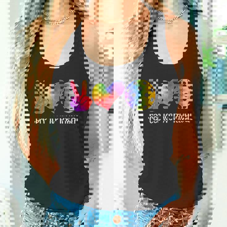 面白いピックルボール タイダイ 引退した平和愛のピックルボール タンクトップ