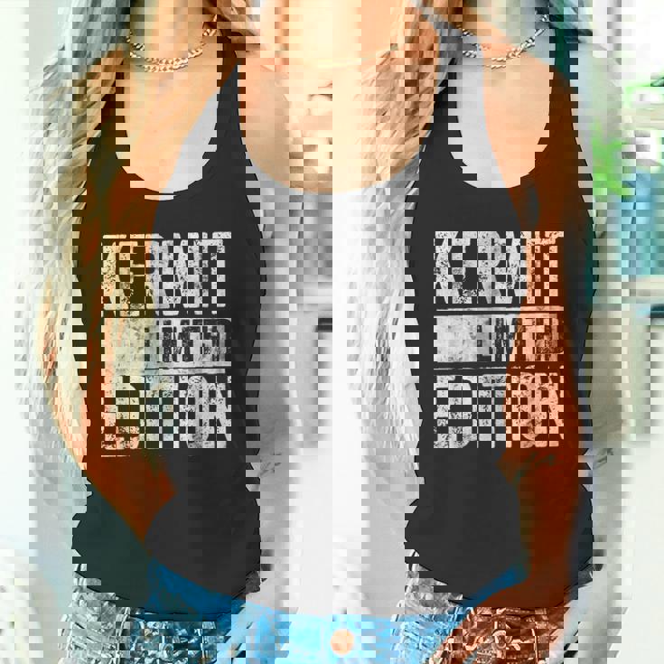 面白い名前ジョークシャツ カーミット限定版 タンクトップ