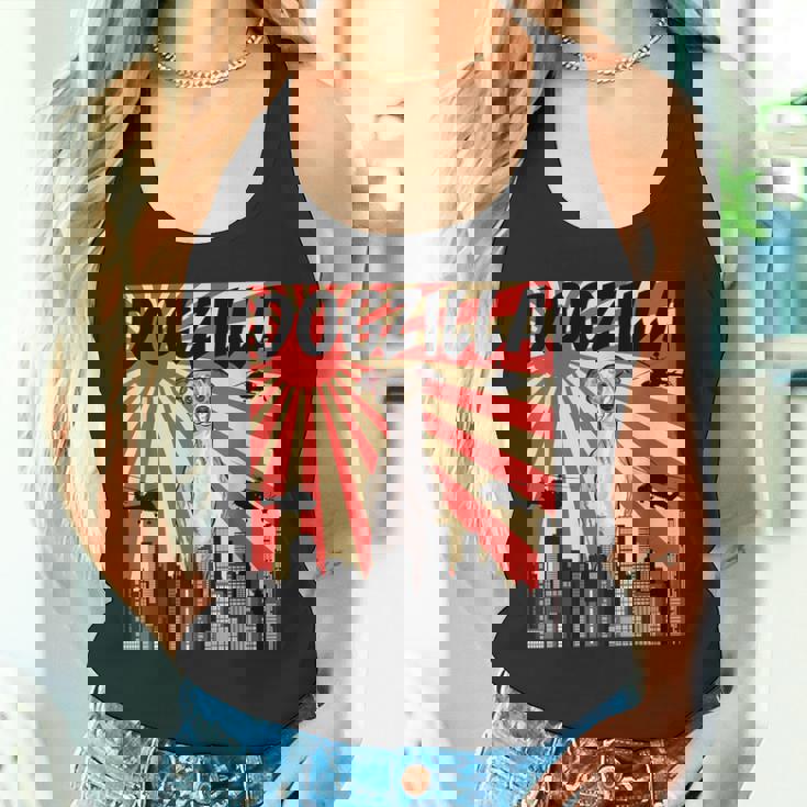 面白い犬 ウィペット タンクトップ