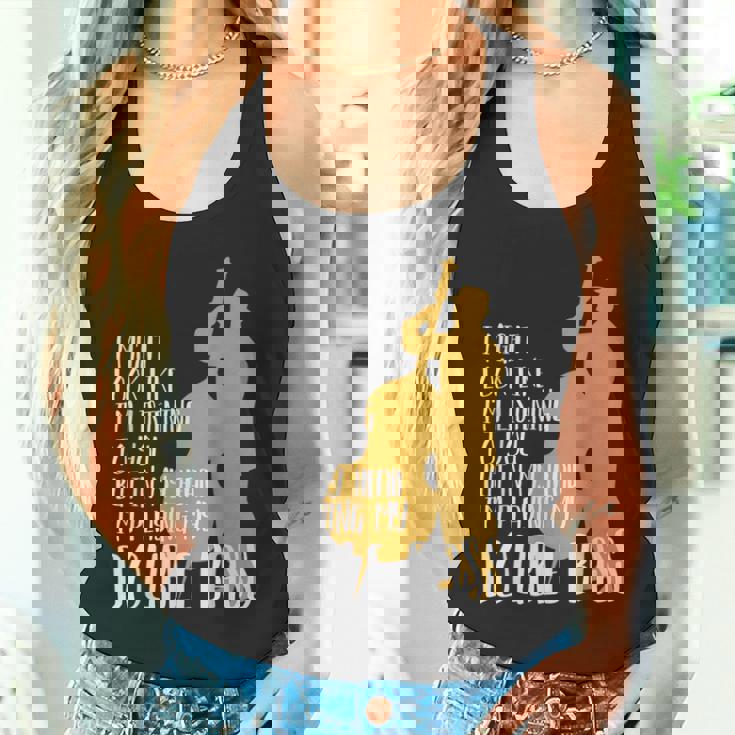 頭の中でコントラバスを思い浮かべます タンクトップ