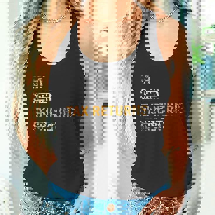 食べる睡眠確定申告繰り返し課税シーズン タンクトップ