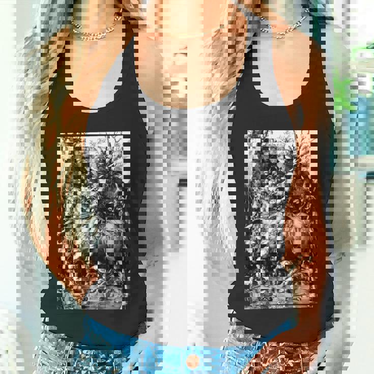 騎士と死と悪魔 アルブレヒト・デューラー1513 長袖tシャツ タンクトップ