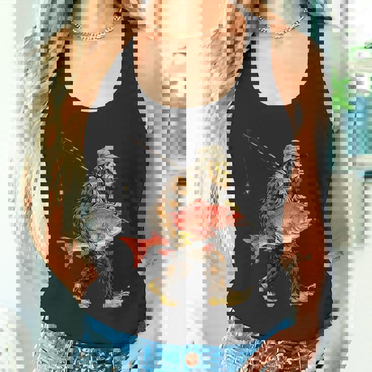 鯛 ビッグフット フィッシャーマン 海水釣り サスカッチ タンクトップ