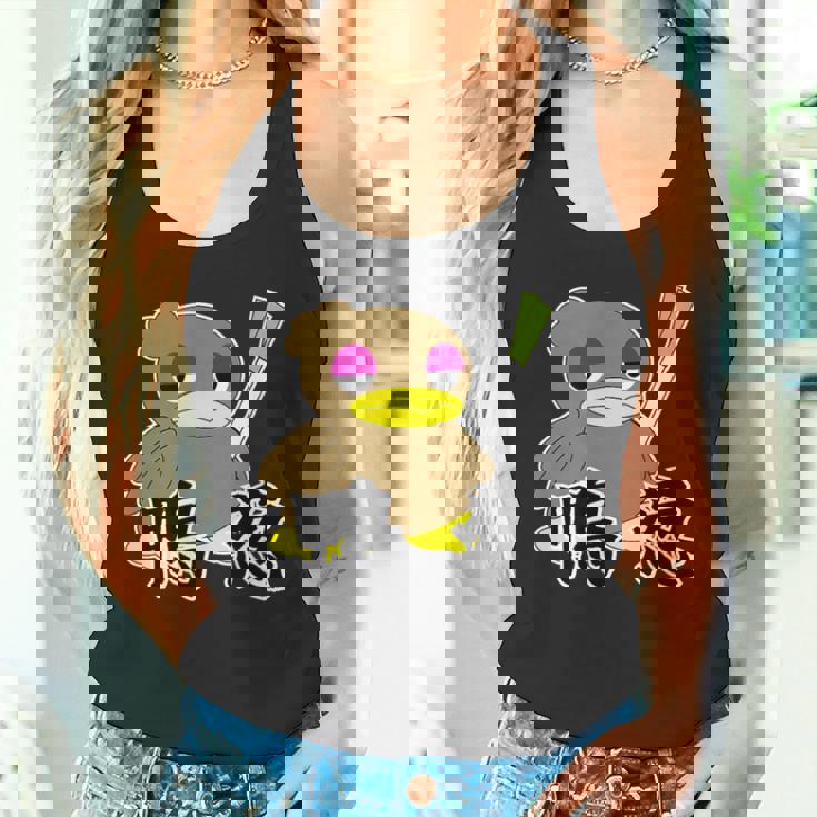 鴨が葱を背負って来る タンクトップ