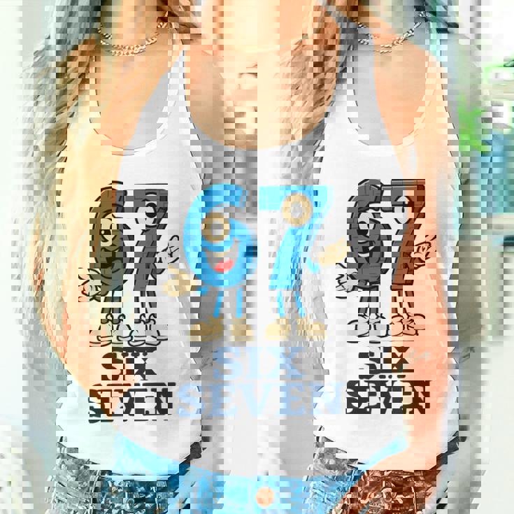 67 シックスセブン 6-7 Gen Alpha イタリアンブレインロットゲームミーム タンクトップ