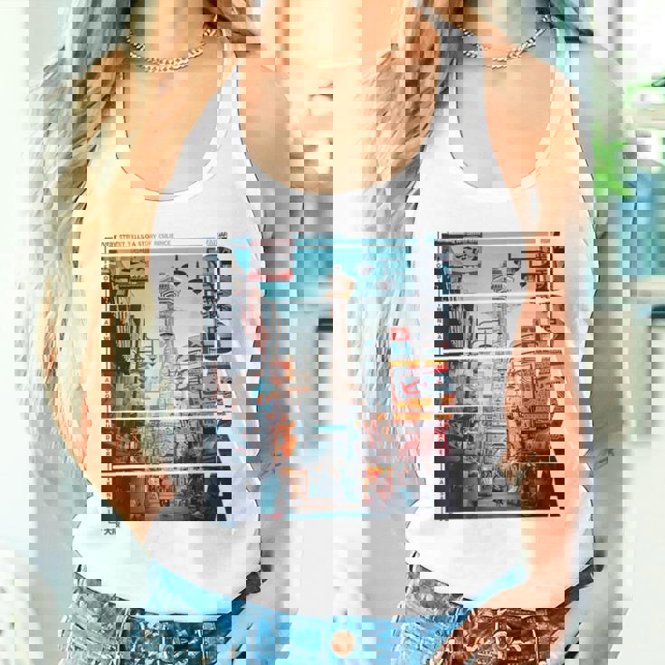 80年代 90年代 大阪 レトロな ヴェイパーウェイヴ 日本 グランジ、原宿 タンクトップ