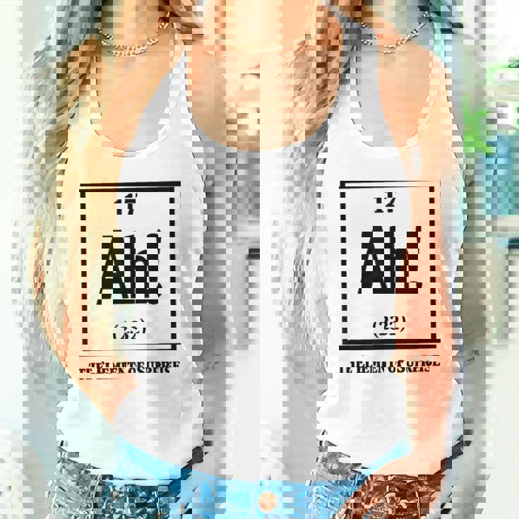 Ah The Element Ofurprise Periodic Table タンクトップ