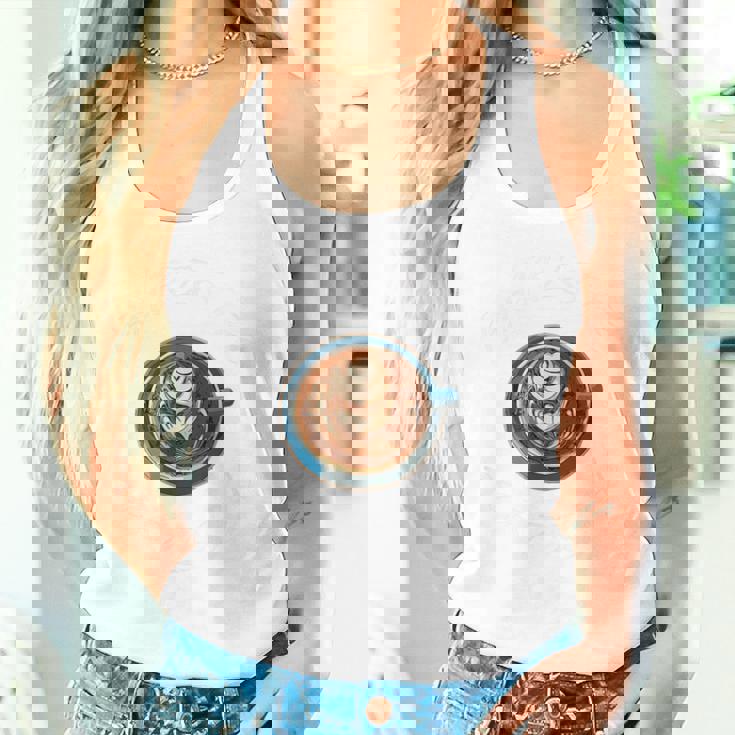 Barista Artista 社員カフェ用ラテアート タンクトップ