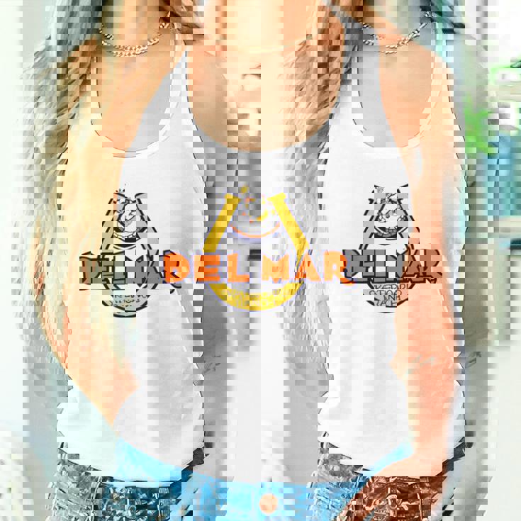 Del Mar スケートボードランチ タンクトップ