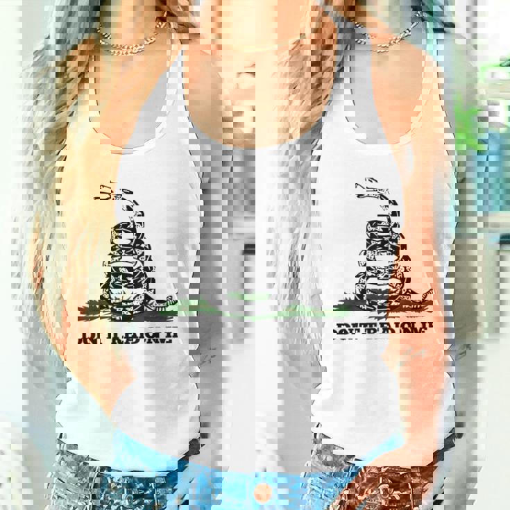 Don't Tread On Me 2Nd Amendment 愛国心が強いノベルティアイテム タンクトップ