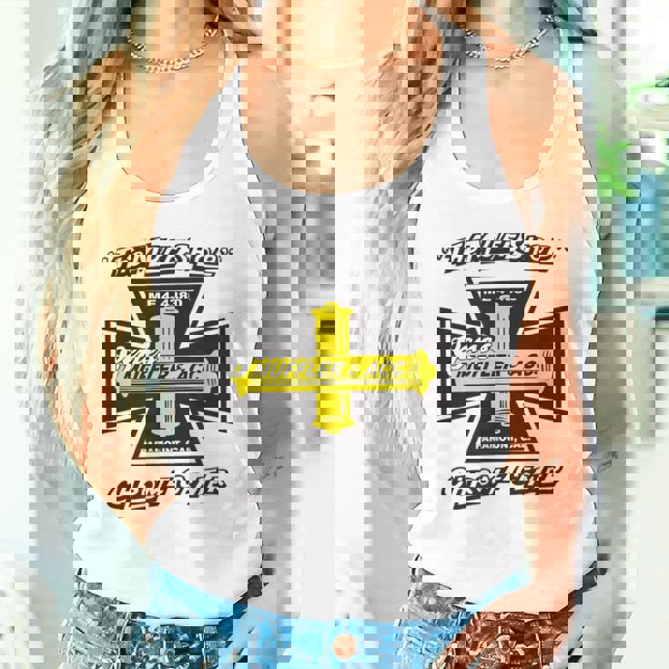 Gene's Mufflers アイアンクロス タンクトップ