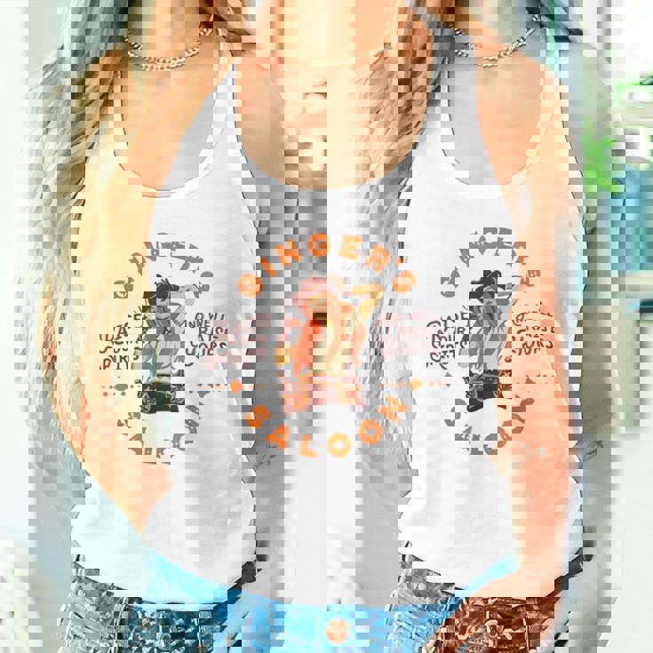 Gingersaloon ヴィンテージ ウイスキー レッドヘッド ダイブバー アーティストギフト タンクトップ