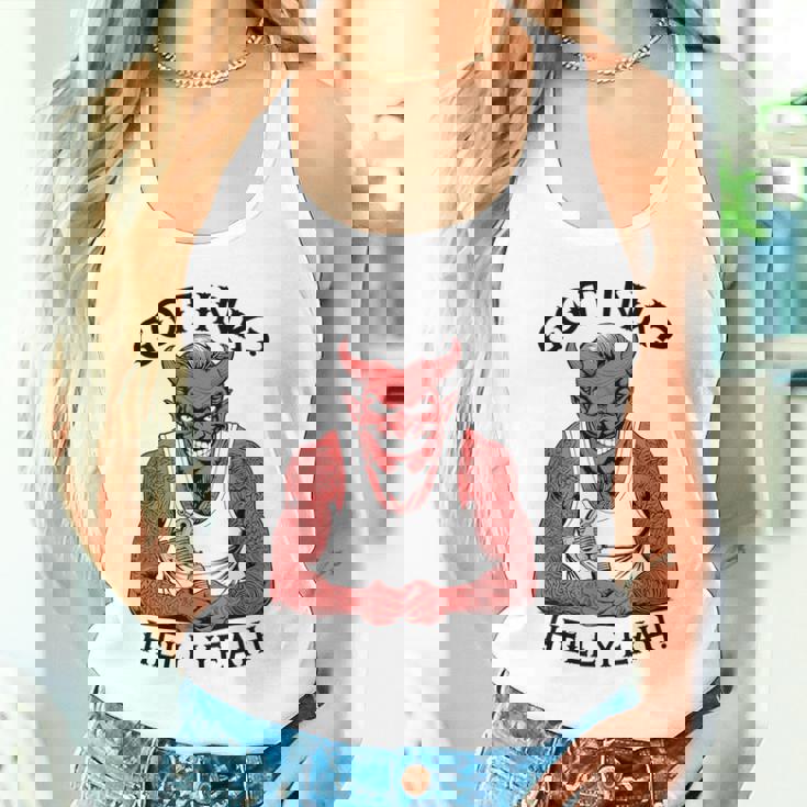 Got Ink Tattoo Devil Hell Yeah Inked Tattooist タンクトップ