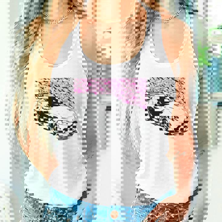 Jdm スープラ Mk5 Gr 桜 2Jz スタンスグラフィックtシャツ タンクトップ