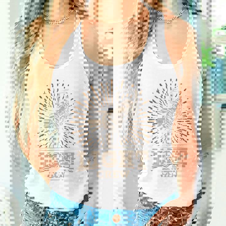 Light Crew シアターライティングテクニシャン ステージライティング タンクトップ