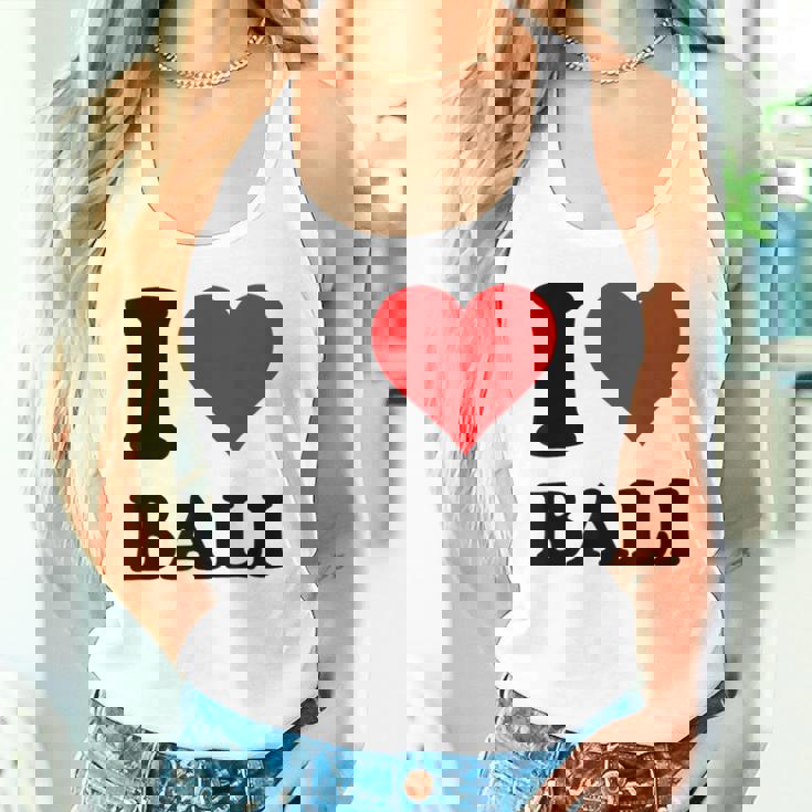 I Love Bali タンクトップ