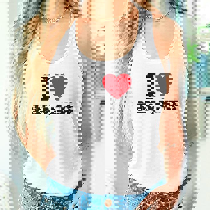 I Love Bbq リブ タンクトップ