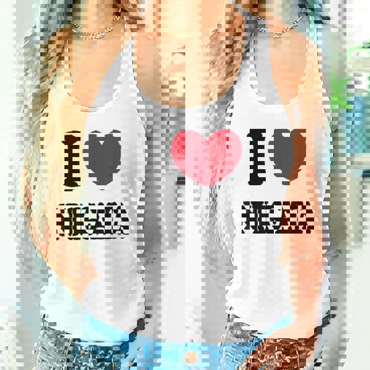 I Love Niigata 新潟大好き タンクトップ