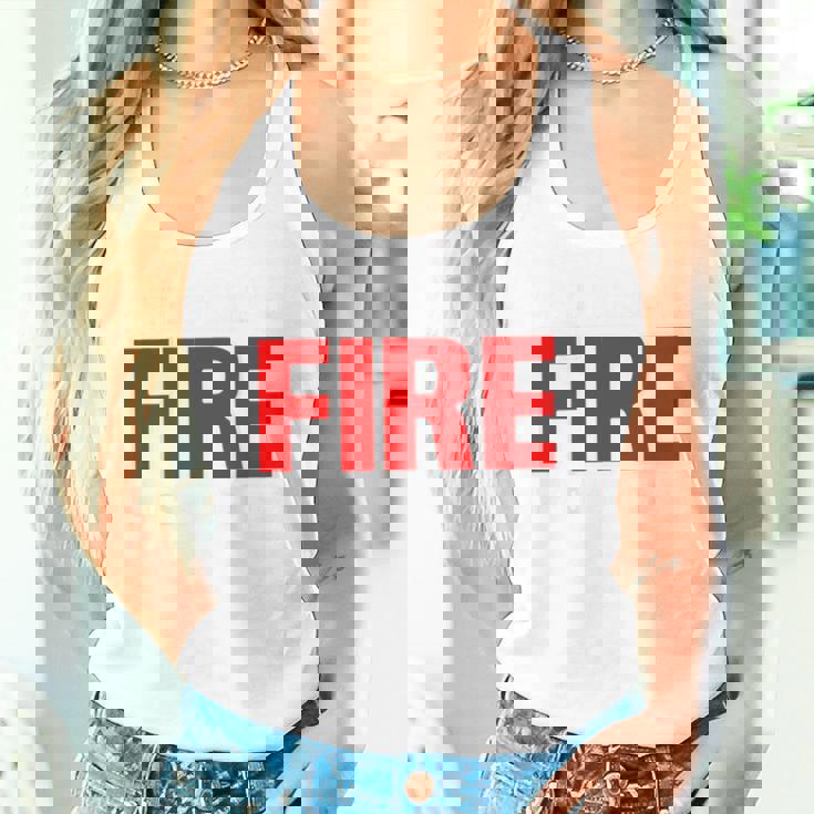 Wildland Hotshot Crew Fire Rescue Department 消防士 タンクトップ