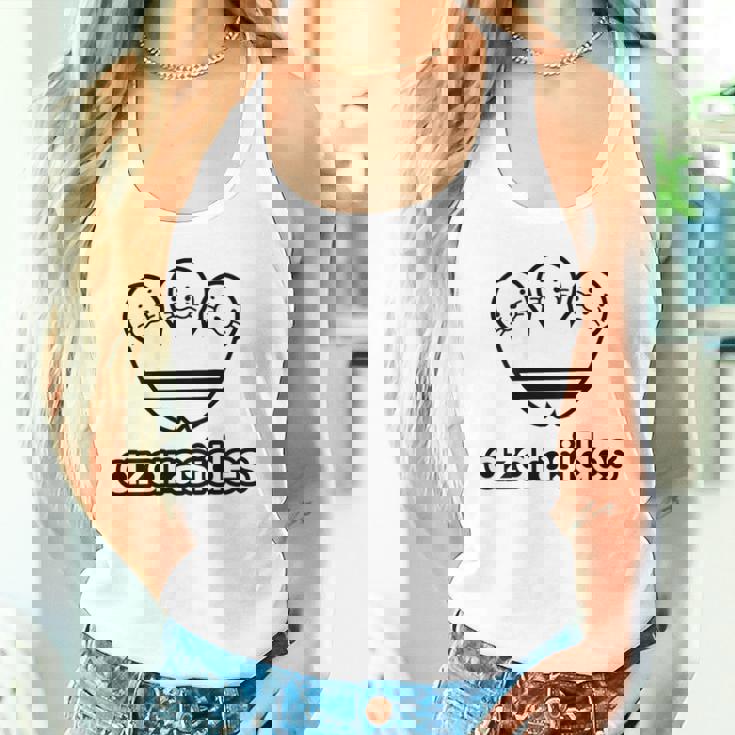 【バックプリント・背中側】アザラシデス Azarasides ゴマちゃん ブランド パロディ 面白 かわいい タンクトップ