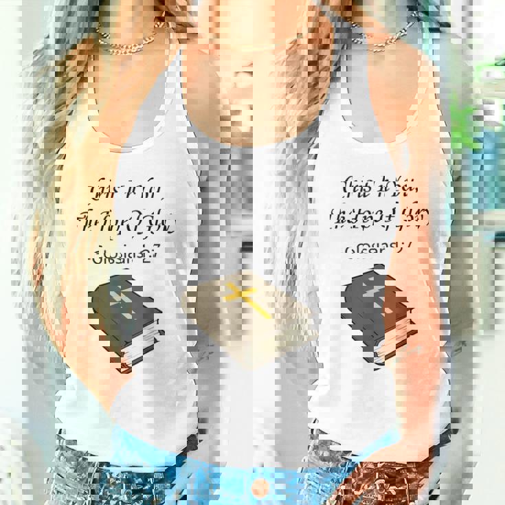 あなたの中のキリスト 聖書箇条 キリスト教 イエス・キリスト タンクトップ