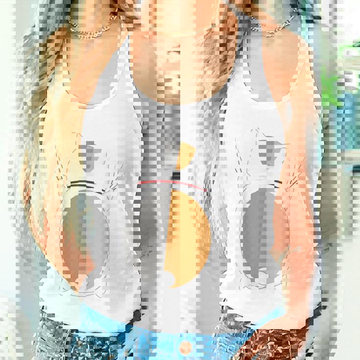 おもしろ猫ニャンコ先生 タンクトップ