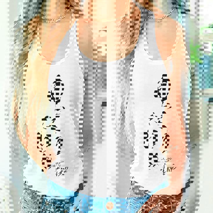 ゆっくりでいい 筆文字 ポジティブ 日本語 メッセージ 和モダン デザイン ギフト 雑貨 文字 タンクトップ