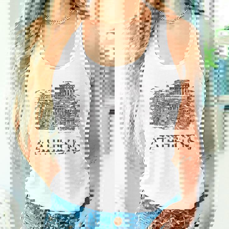 アテネギリシャ-ギリシャのお土産-アテネ タンクトップ
