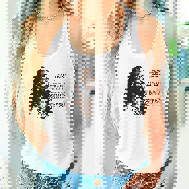 イエスは非武装の黒人だった タンクトップ