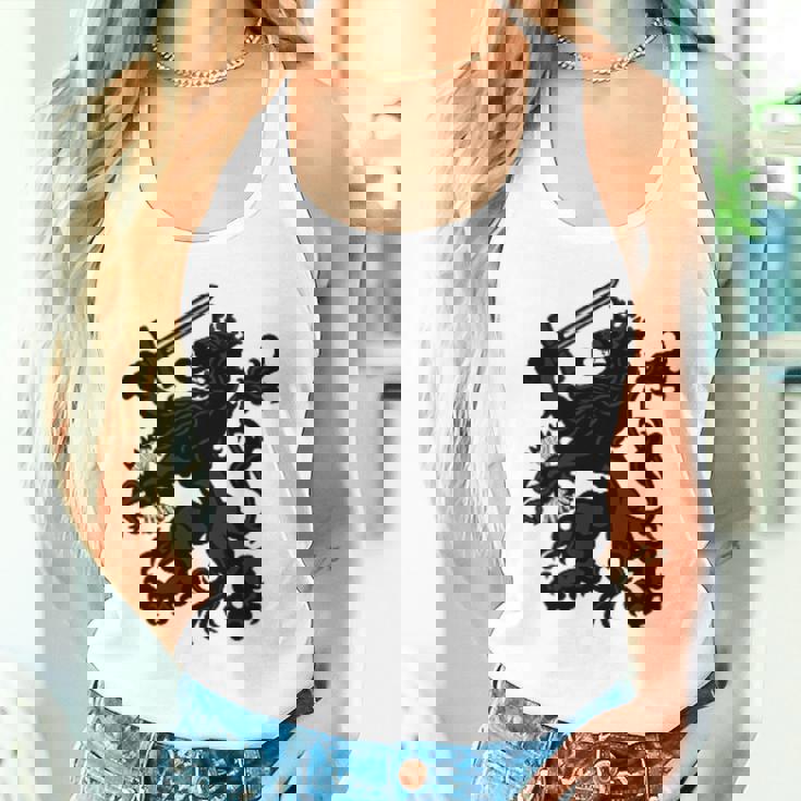 オランダ国旗 オランダプライド オランダルーツ ライオンコート タンクトップ