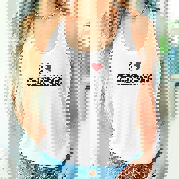 カントリーハートプライド-ファニーアイラブベトナム タンクトップ