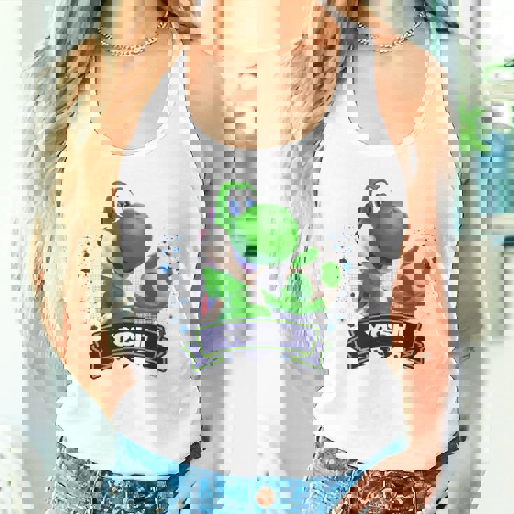 ザ・スーパーマリオギャラクシー・ムービー Yoshi Champion 長袖tシャツ タンクトップ